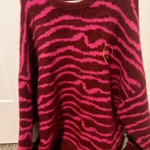 DREW striped sweater